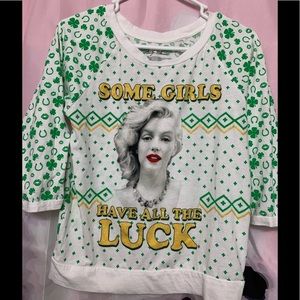 Marilyn Monroe St. Patrick’s Day shirt
